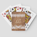 Search for burlap playing cards Blue