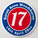Search for 17th badges Birthday