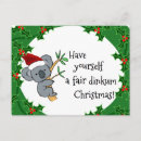 Search for australia koala christmas cards Aussie