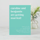 Search for aqua wedding invitations Colourful