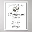 Search for rehearsal dinner posters Black