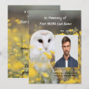 Search for barn owl invitations Funeral