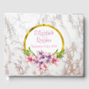 Search for marble wedding guest books Elegant