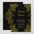 Search for faux gold bridal shower invitations Stylish