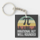 Search for mathematical symbol key rings Irrational number