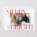 Search for merry and bright christmas cards Bold