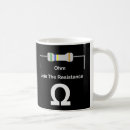 Search for ohm symbol mugs Resistance