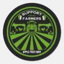 Search for local food stickers Support local agriculture