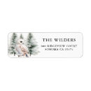 Search for lake return address labels Rustic