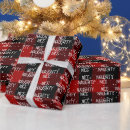 Search for buffalo plaid christmas wrapping paper White
