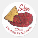 Search for hot salsa stickers Homemade