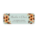 Search for mint green wedding return address labels Rustic