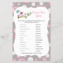 Search for owl baby shower games Floral