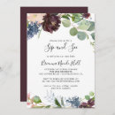 Search for maroon baby shower invitations For her