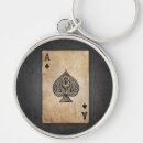Search for spade key rings Ace of spades