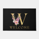 Search for pink floral doormats Stylish