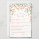 Search for floral wedding advice cards Watercolor