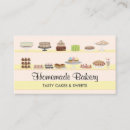 Search for sweet shop business cards Pastry