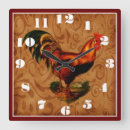 Search for farm style clocks Chicken
