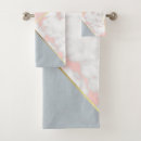 Search for rose gold geometric bath towels Chic
