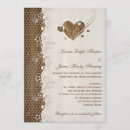 Search for rustic heart wedding invitations Trendy