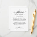 Search for welcome bag invitations Minimalist