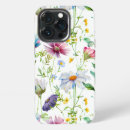 Search for wildflowers iphone cases Watercolor