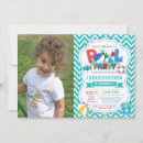 Search for swim party invitations Boy pool party