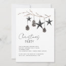Search for black and white christmas invitations Minimalist