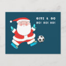 Search for funny soccer christmas cards Santa