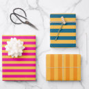 Search for pink and orange wrapping paper Stripes