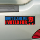 Search for anti donald bumper stickers Republican