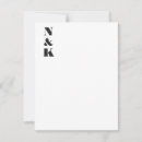 Search for initial letter cards Minimalist