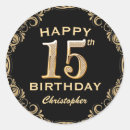 Search for golden era stickers 15th birthday