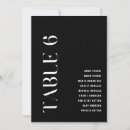 Search for table number 6 weddings Trendy