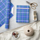 Search for blue and green plaid wrapping paper Birthday