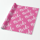 Search for wedding shower wrapping paper Bridal