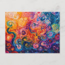 Search for spirals postcards Vibrant