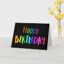 Search for cool birthday cards Rainbow