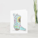Search for cowboy note cards Boots