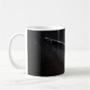 Search for spaceship mugs Black and white