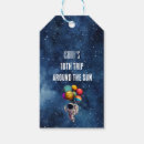 Search for outer space gift tags Blast off