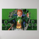 Search for vintage leprechaun art Saint patrick