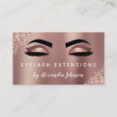 Search for eyelash extensions business cards Salon