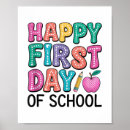 Search for first day of school posters Cute