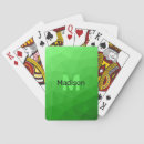Search for monogrammed playing cards Pattern