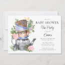 Search for floral tea party invitations Gender neutral