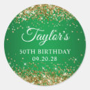 Search for green and gold stickers Sparkle