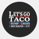 Search for funny taco stickers Political