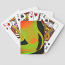 Search for lime green playing cards Orange